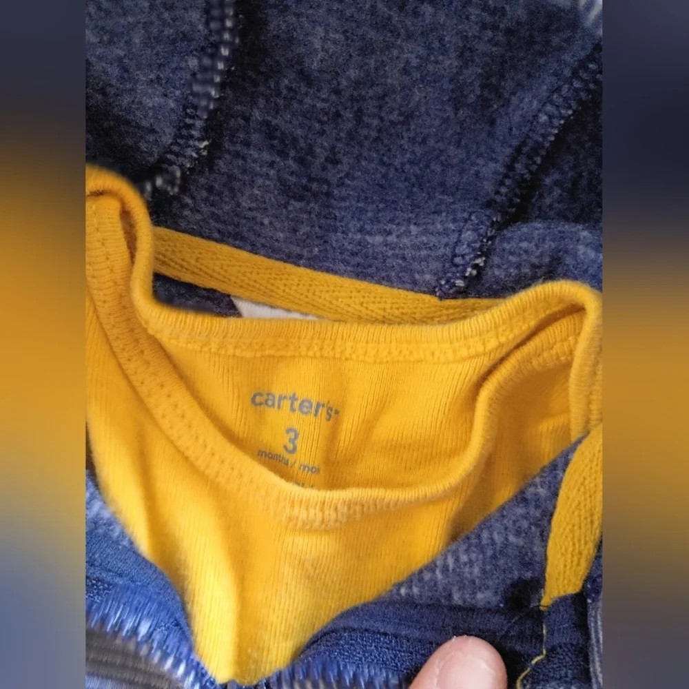 Carter's Blue and Yellow Outfit Set
